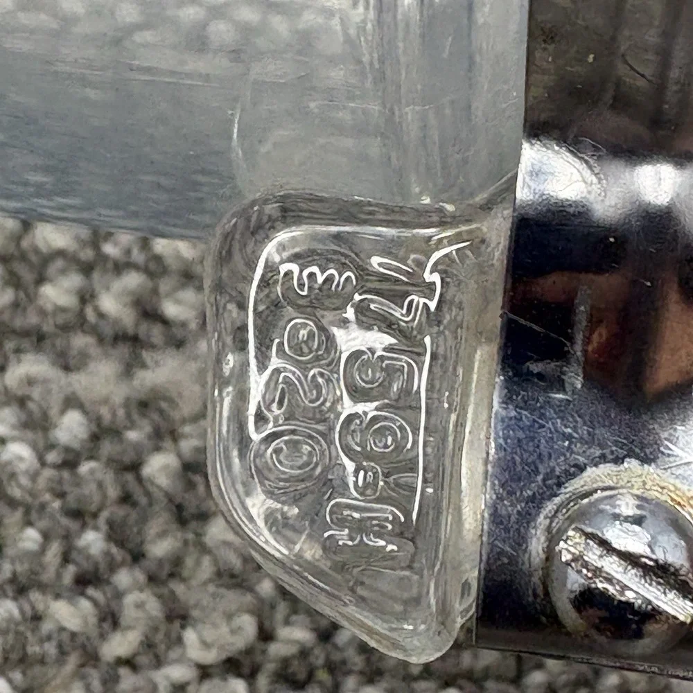 Pyrex VTG Glass Coffee Pot Stainless Steel Trim Acrylic Handle‎ 9 Cup 7759 - Picture 6 of 16